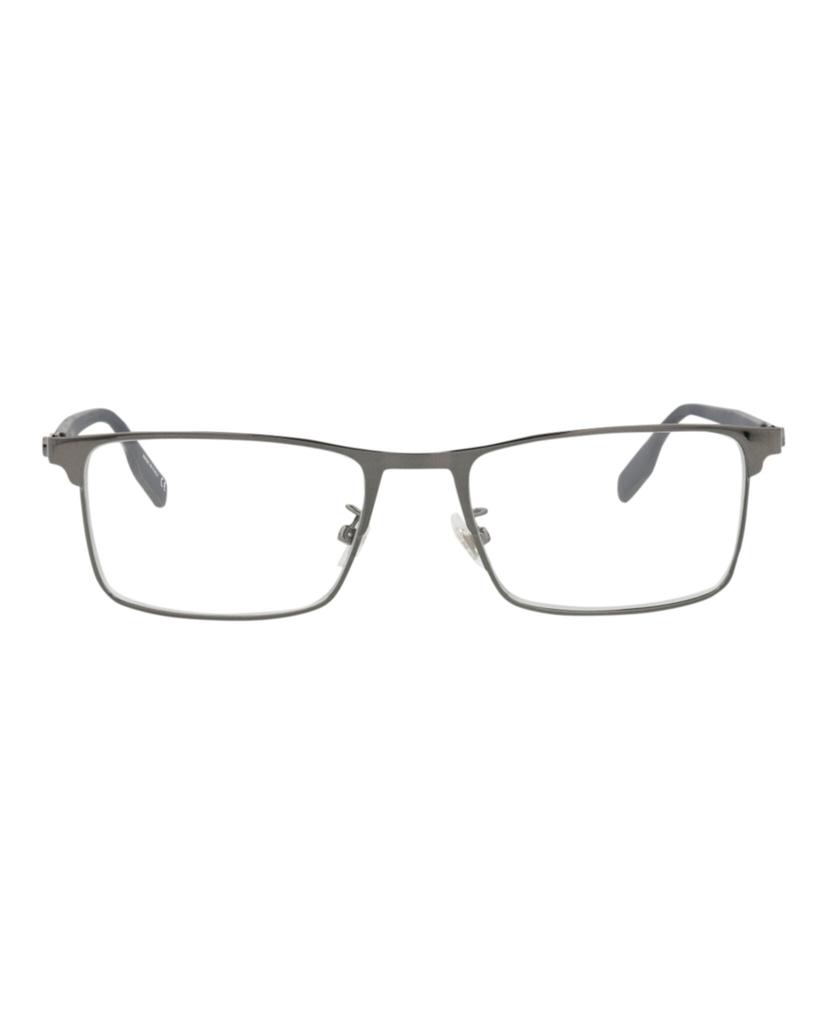 MontBlanc Square-Frame Metal Optical Frames