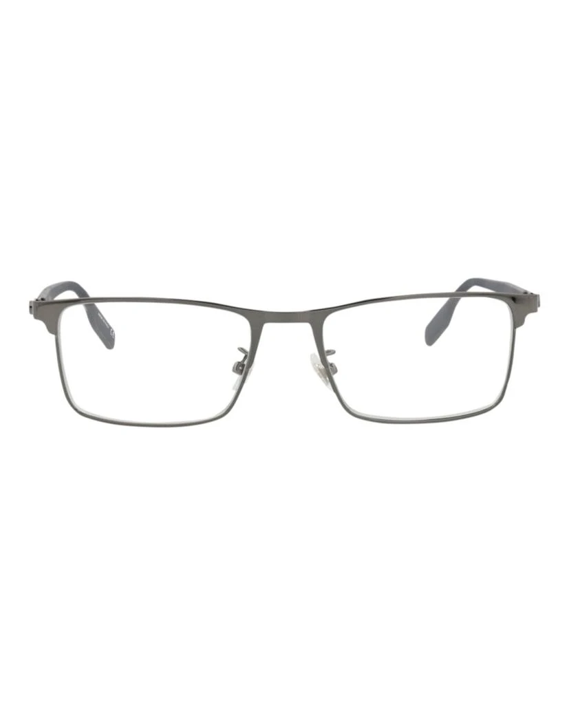 MontBlanc Square-Frame Metal Optical Frames 1
