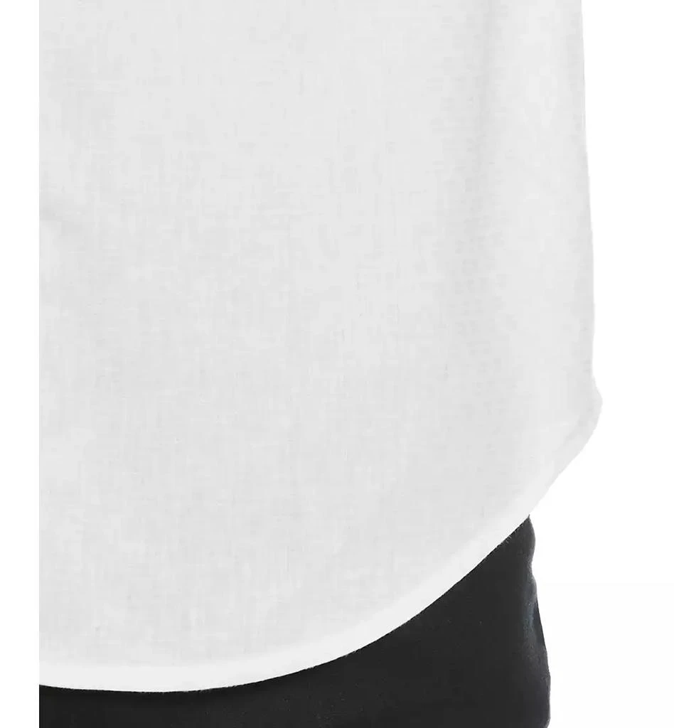 Cubavera Men's Relaxed-Fit Banded Collar Long Sleeve Button-Down Shirt 3