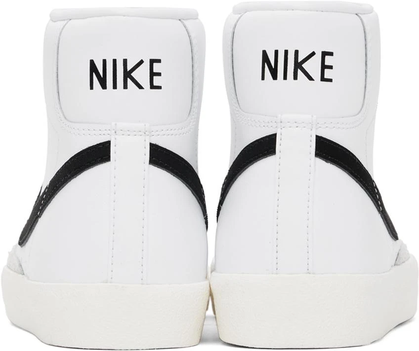 NIKE White Blazer Mid '77 Vintage Sneakers 2