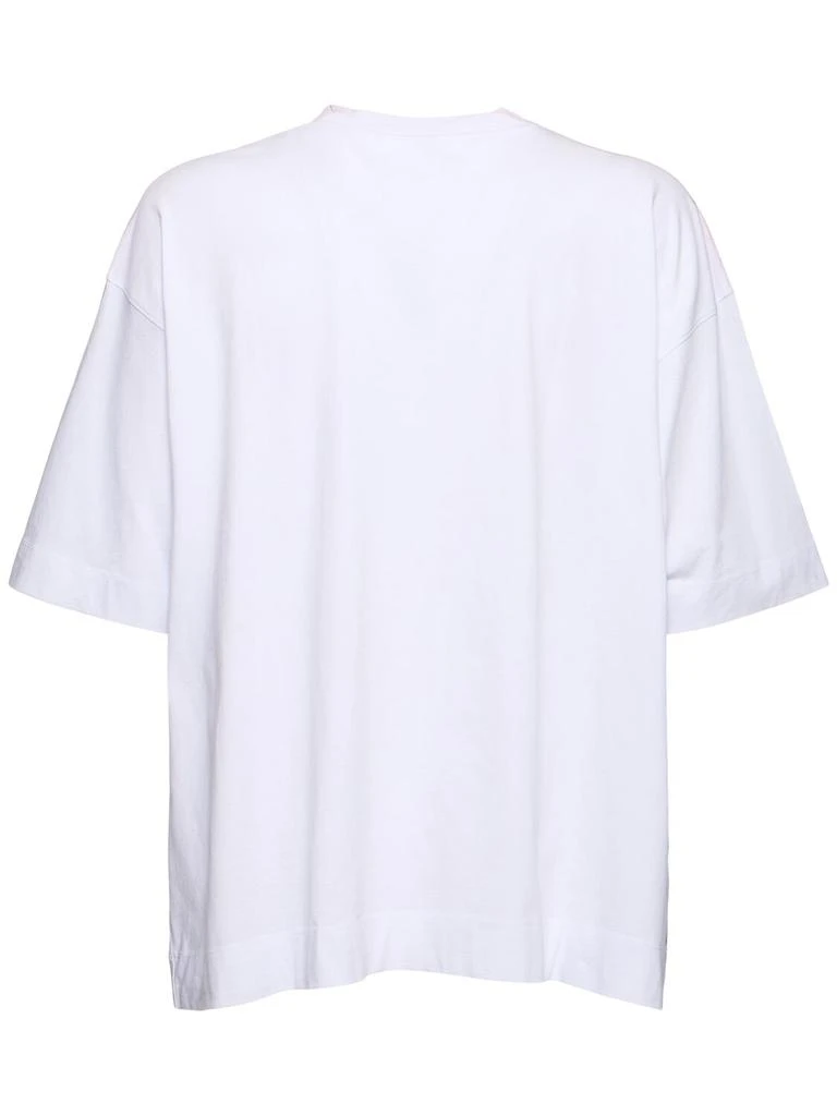 DRIES VAN NOTEN Hen Printed Cotton T-shirt 3