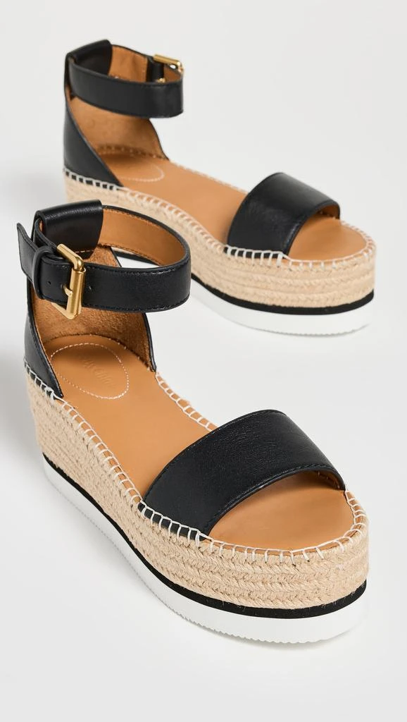 See by Chloé Glyn Flatform Espadrilles 4