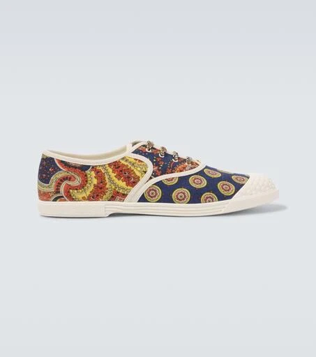 Valentino Bay By Bay VLogo denim sneakers 1