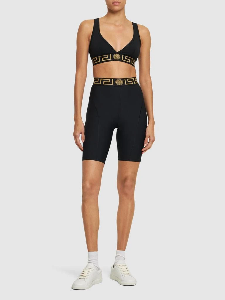 Versace Greca Lycra Bike Shorts 1
