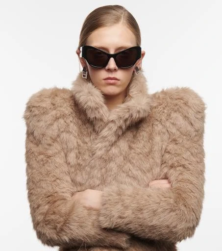 Balenciaga Rectangular acetate sunglasses 3