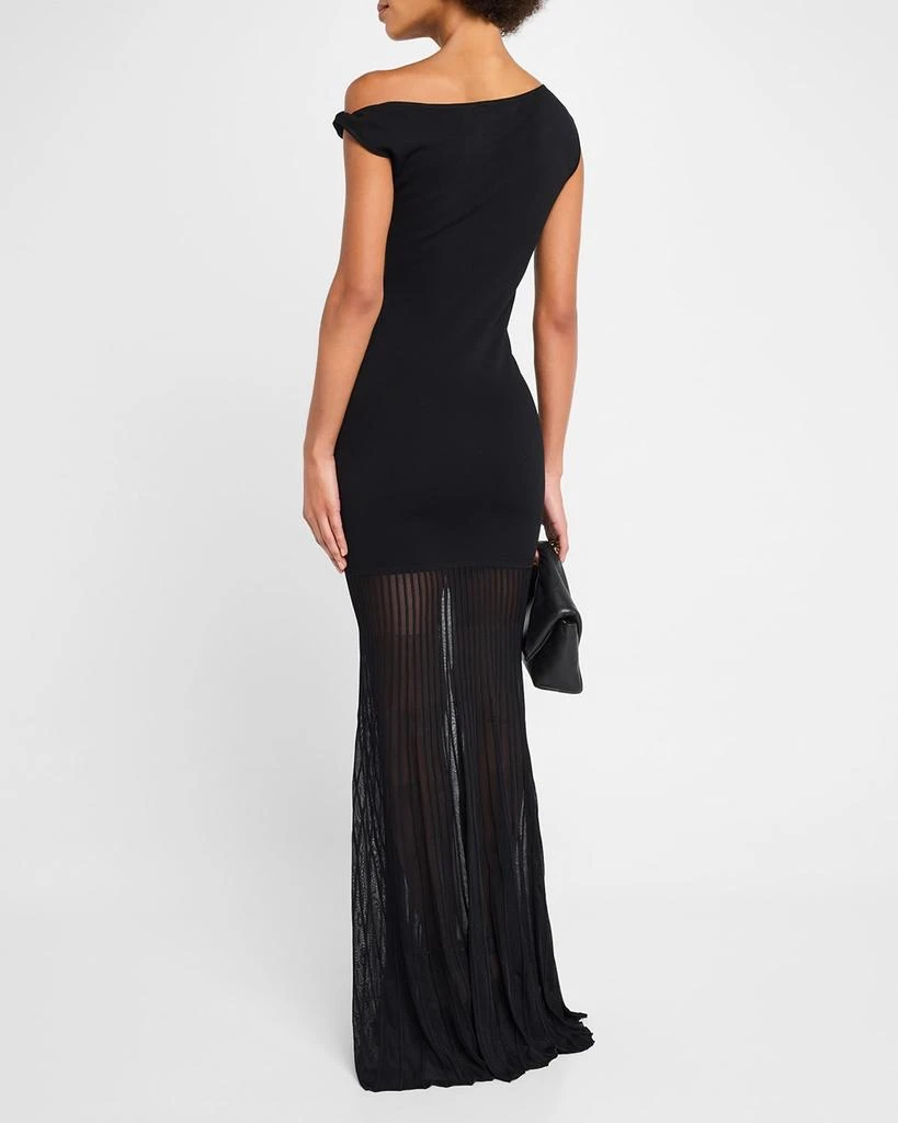 SIR. Indigo Twist Dress 3