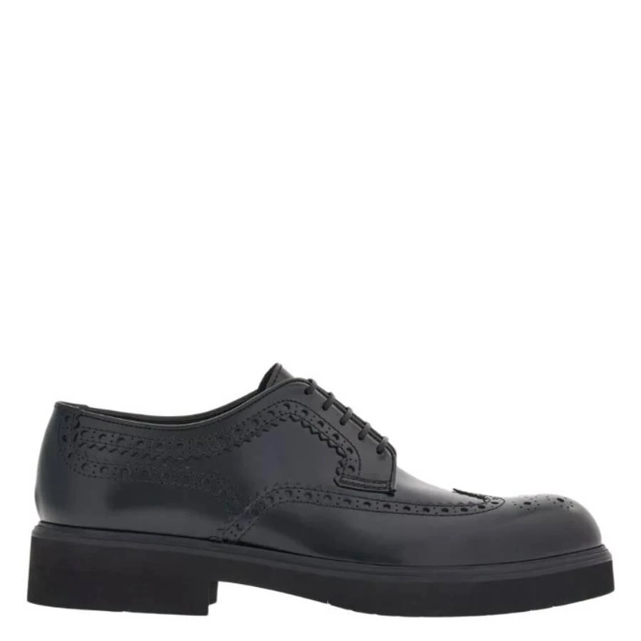 Salvatore Ferragamo Derby With Perforated Detailing