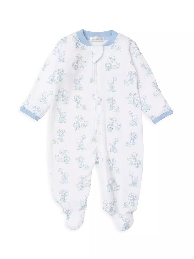 Kissy Kissy Baby Boy's Safari Print Footie