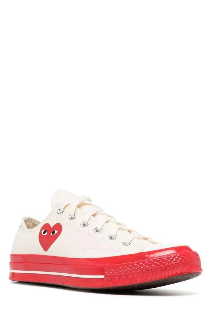 Comme des Garcons Comme des Garçons Play X Converse Red Sole Low-Top Sneakers 2