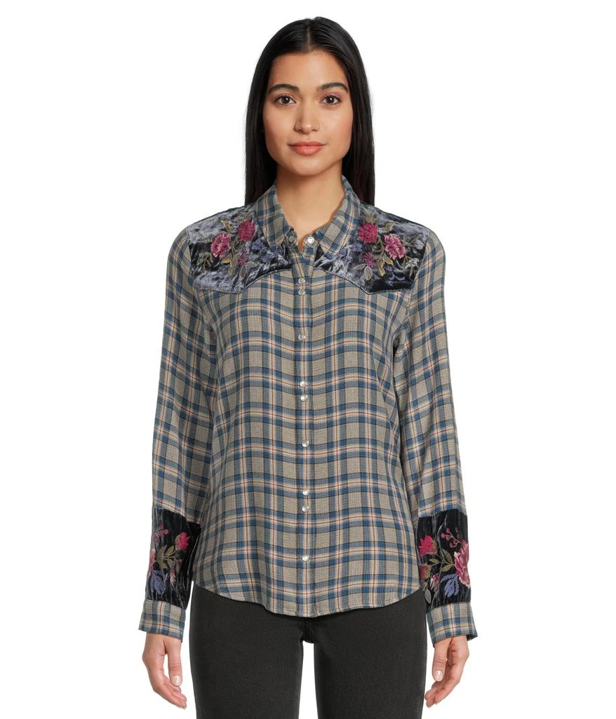 chinese dress ladies Johnny Was Loane Mesh Dress  The Colony Shop
