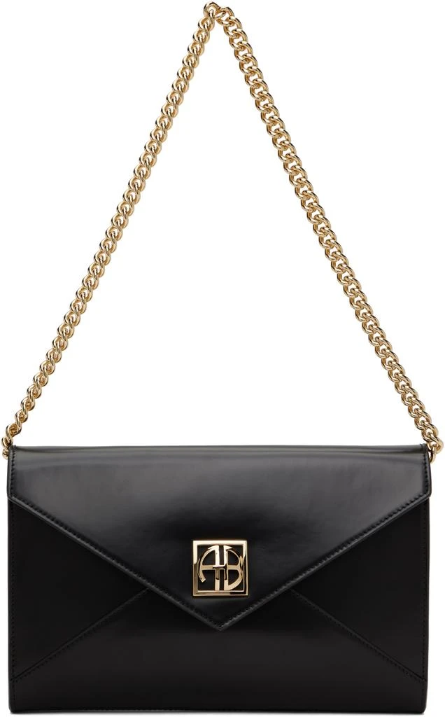 ANINE BING Black Elly Clutch Bag 1