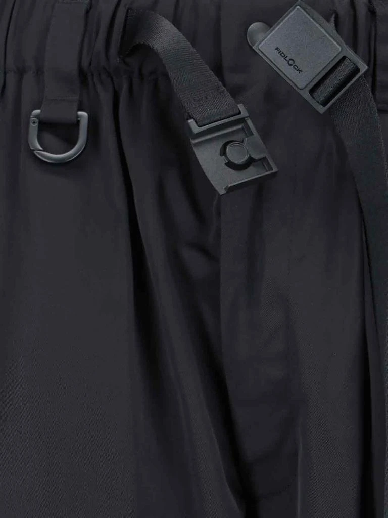 Y-3 Y-3 Belted Wide-Leg Cargo Trousers 4