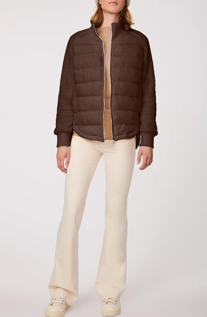 Bernardo Mixed Media Puffer Jacket 4