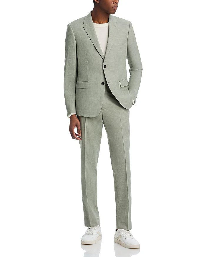 Theory Chambers Mélange Solid Slim Fit Suit Jacket in Soft Tailoring 2