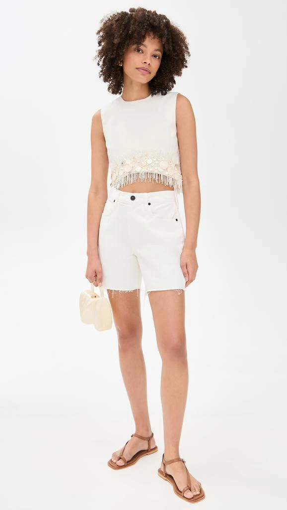 AMUR Antonella Shell Beaded Top 4
