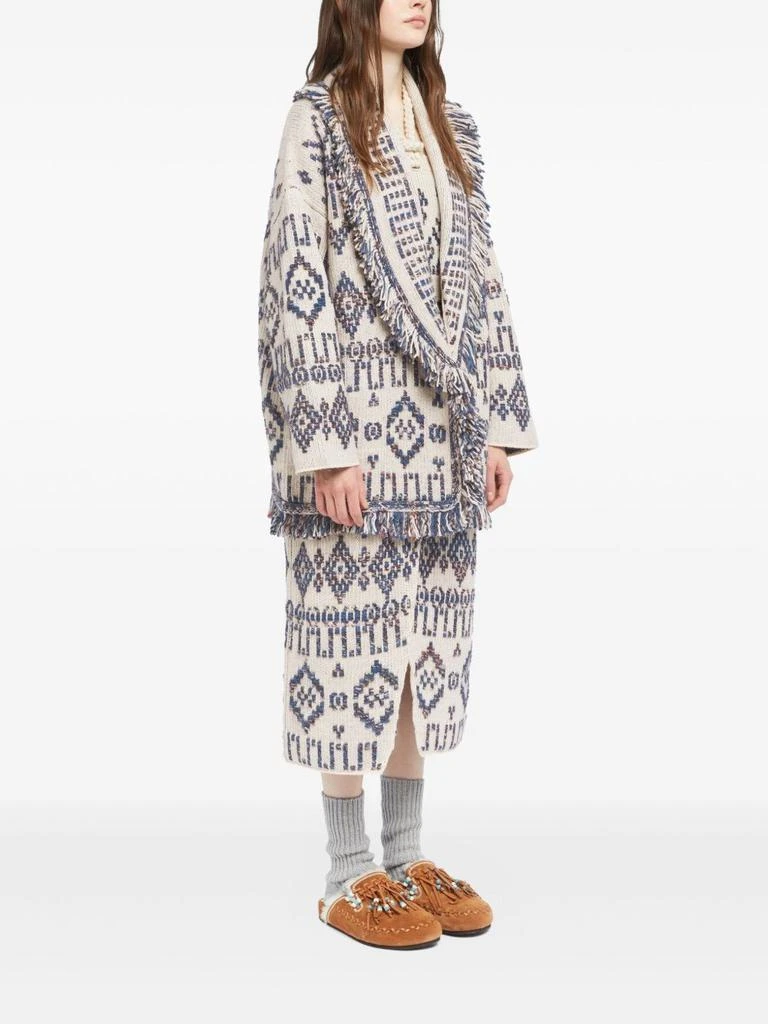 ALANUI ALANUI - Grunge Beat Wool Cardigan 4