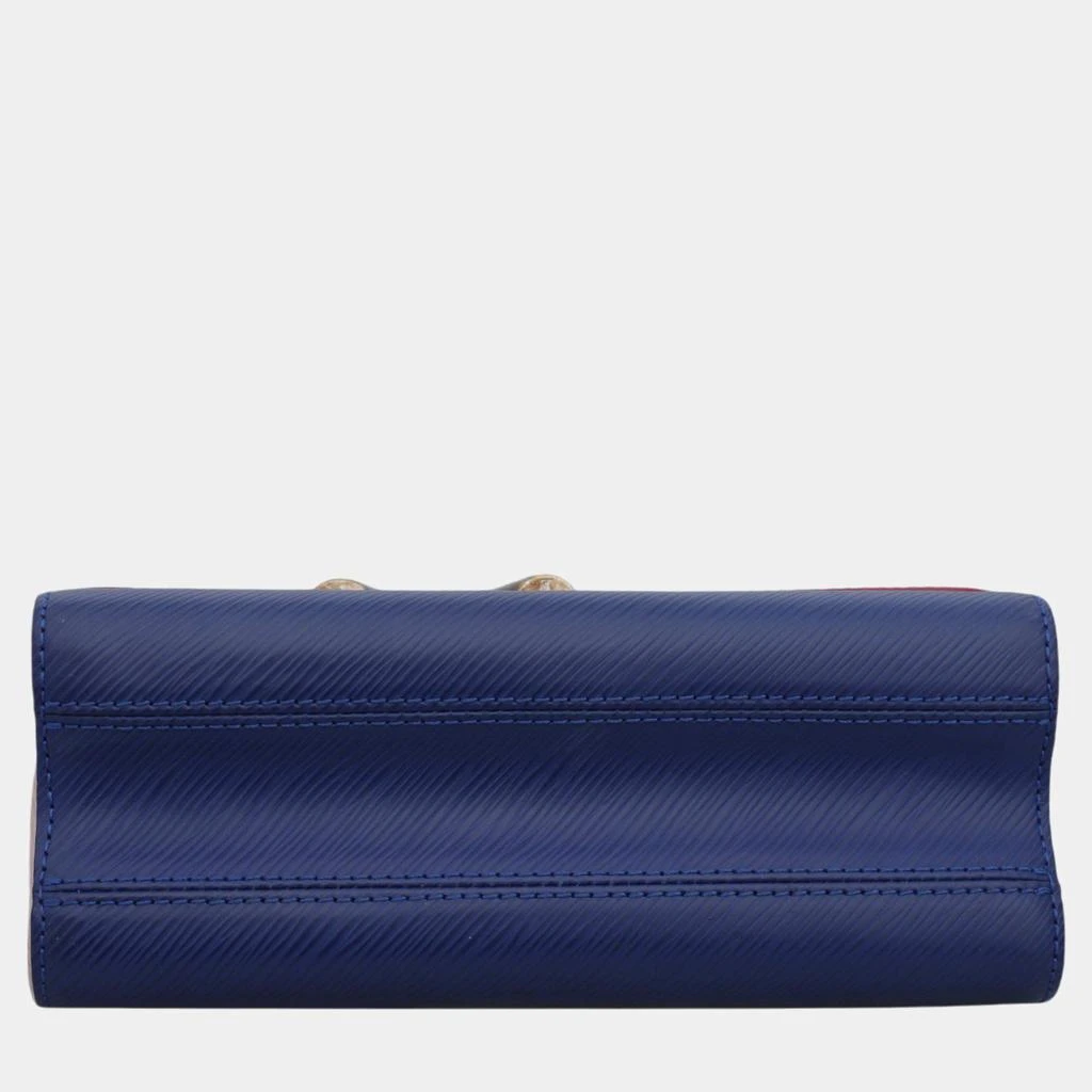 Louis Vuitton Louis Vuitton Soft Pink, Pink, Blue Epi Leather Twist MM Bag 4