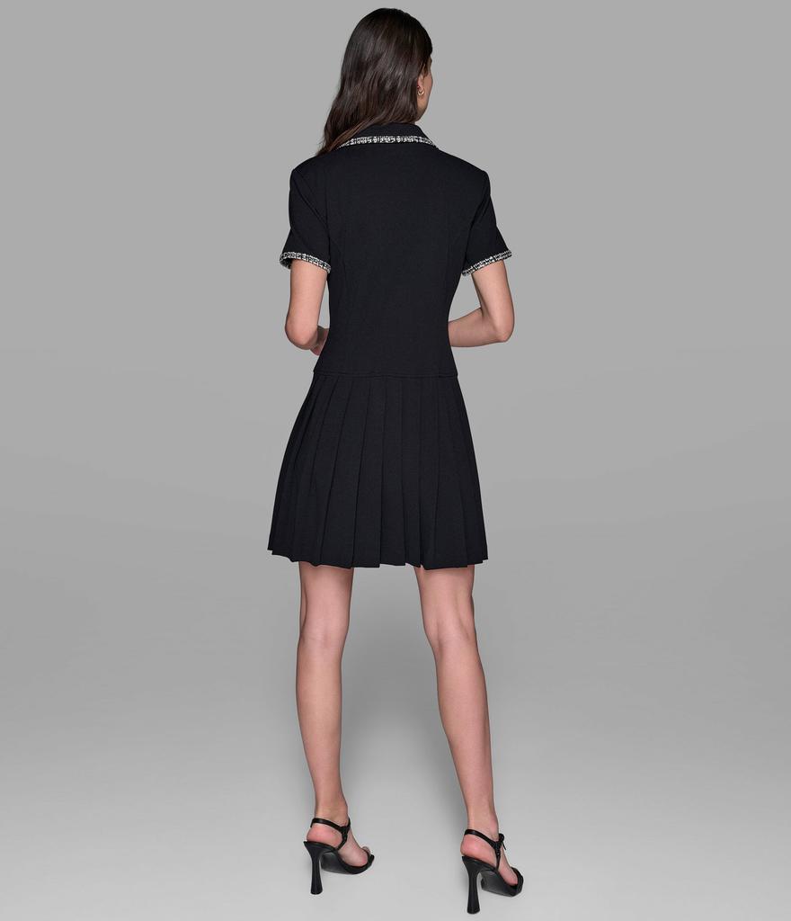 Karl Lagerfeld Paris PLEATED BLAZER DRESS