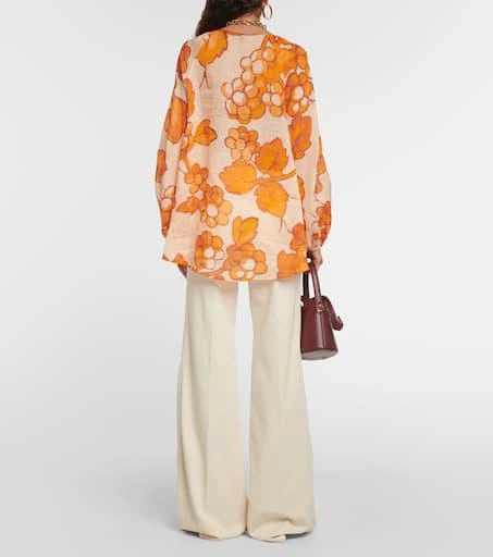 ETRO Printed ramie tunic 3