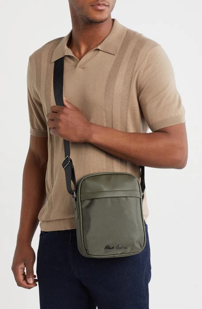 Robert Graham Grant Mixed Media Crossbody Messenger Bag 2