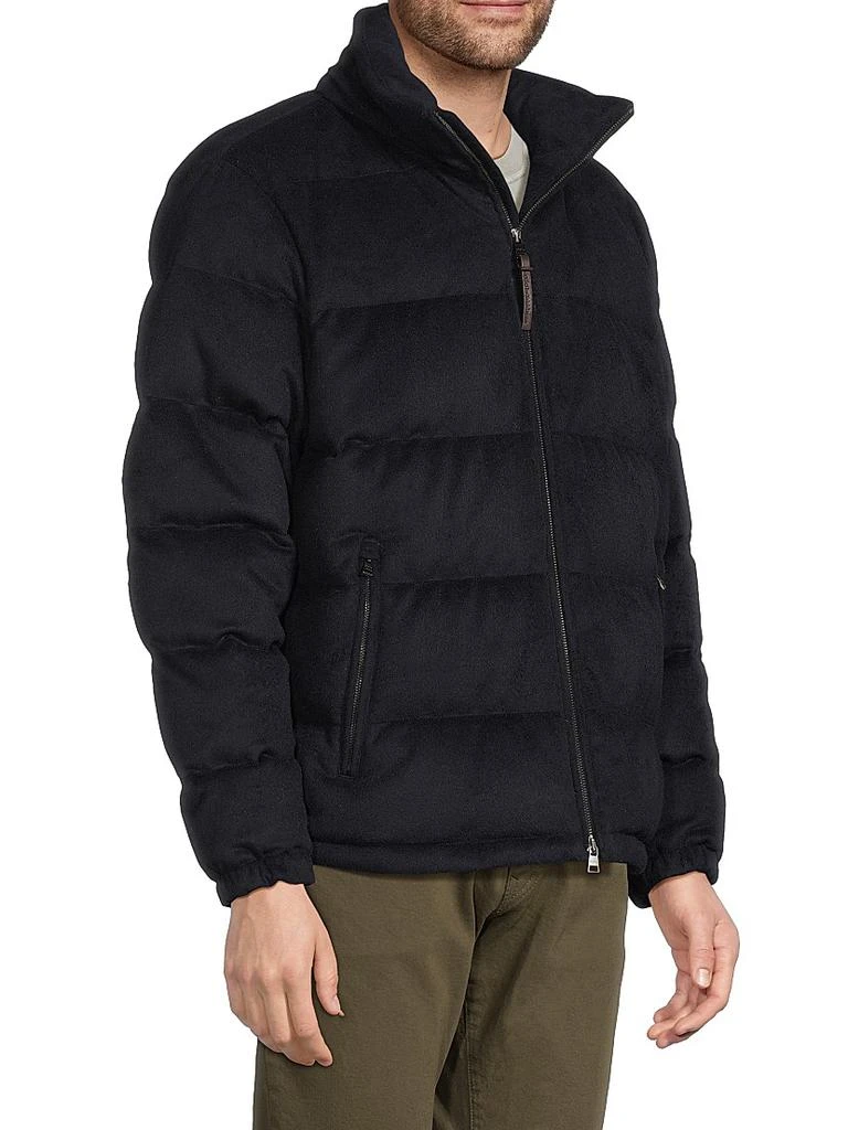 Ralph Lauren Brushed Wool-Blend Puffer Jacket 4
