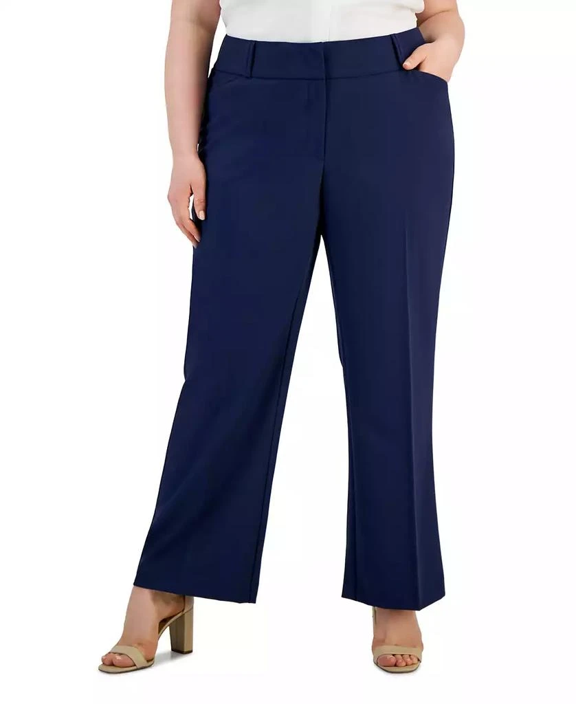 INC International Plus and Petite Plus Size Curvy Bootcut Pants, Created for Macy's 1