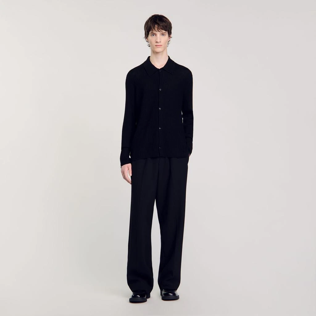 Sandro Knit shirt 1