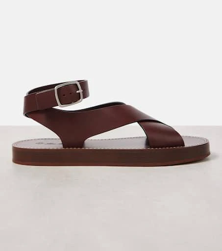 Loro Piana Sumie leather sandals 6