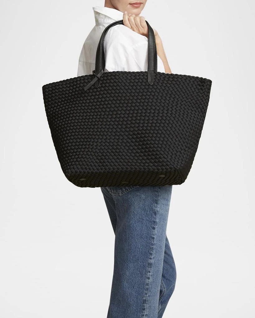 Naghedi Jetsetter Large Woven Tote Bag 2