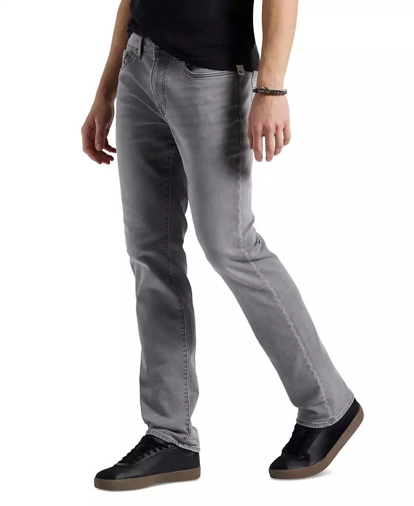 BUFFALO David Bitton Men's Straight Six Sleek Gray Jeans 2