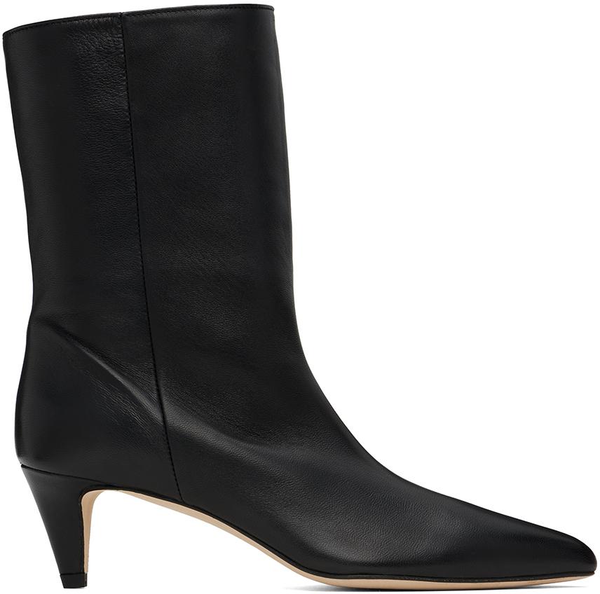 【関税込み】BY FAR ブラック Osage ブーツ by FAR Black Osage Boots - Boots - BeyondStyle