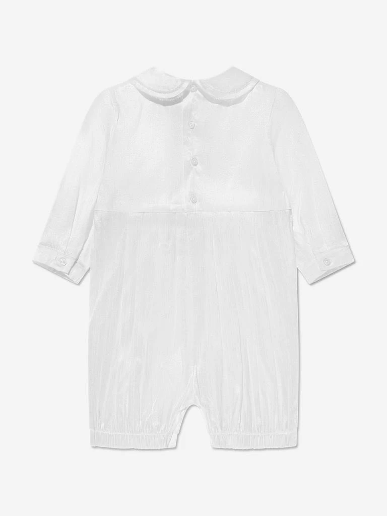 Sarah Louise Sarah Louise Baby Boys Romper And Hat in White 5