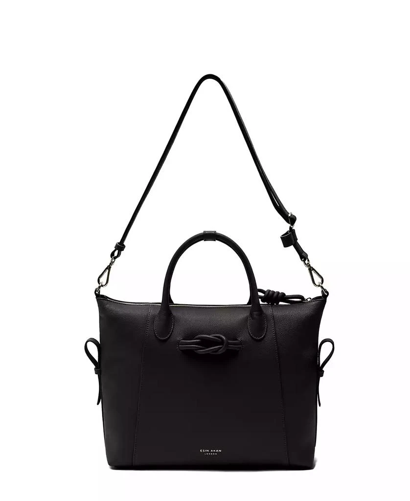 Esin Akan Wimbledon Large Leather Backpack Tote 2