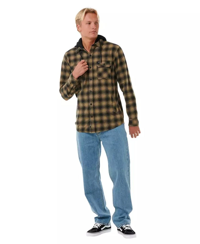 Rip Curl Men's Grunter Flannel Hood Shirt 4