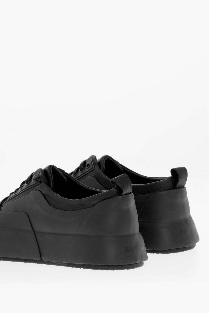 Ambush Ambush Solid Color Leather and Rubber Low-Top Sneakers