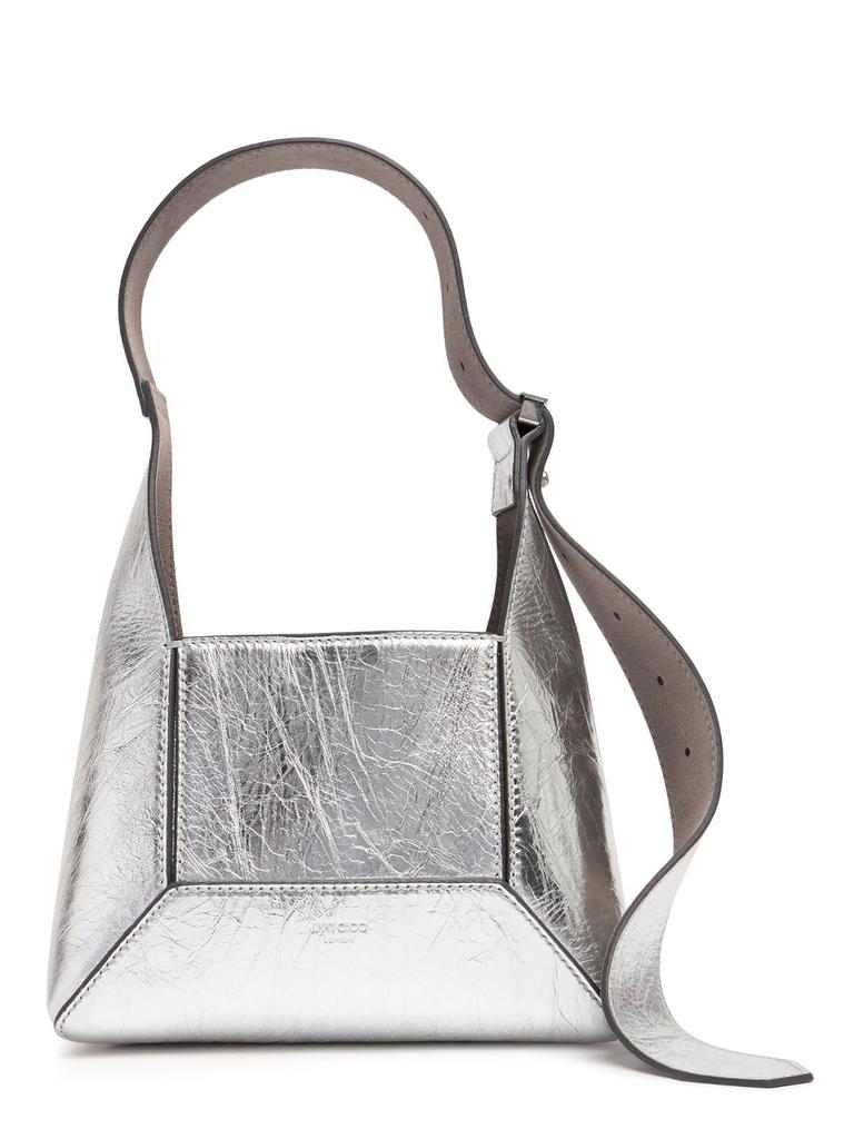 Jimmy Choo Black Satin Mini Avenue Shoulder Bag - Bags