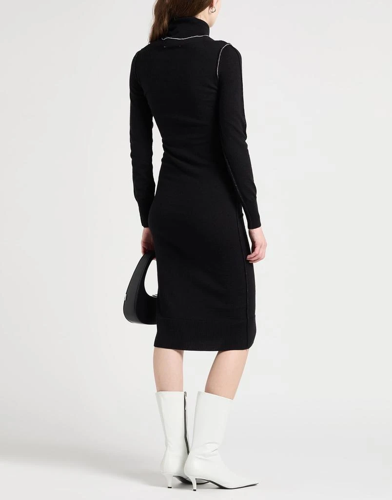 knee length dresses for ladies Plus Size Long Sleeve Midi Dress with Pockets for Wedding Guests & Holiday  Events