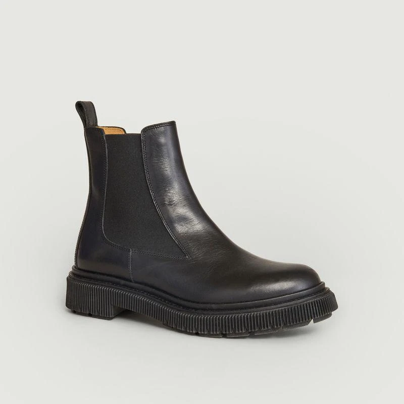 L'Exception Paris Leather Chelsea Boots type 146 Adieu X L'Exception Noir L'EXCEPTION PARIS 1
