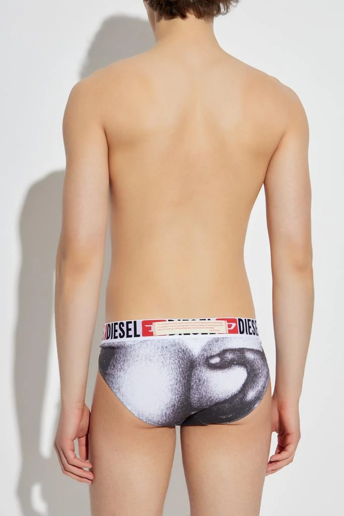 Diesel Diesel X Tom Of Finland Foundation Pr-Andre Logo Waistband Briefs 3