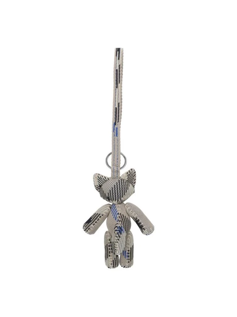 Burberry Fox Keychain Charm – Grey 2