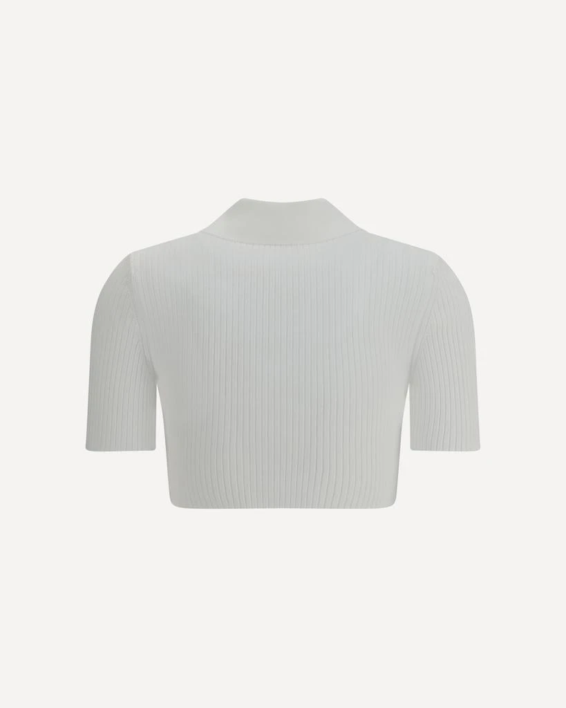 Courrèges Cropped Polo Shirt 2