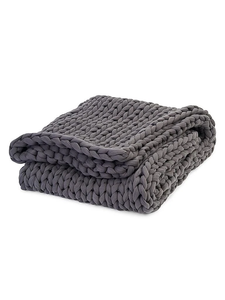 Bearaby Cotton Napper Weighted Knit Blanket 1