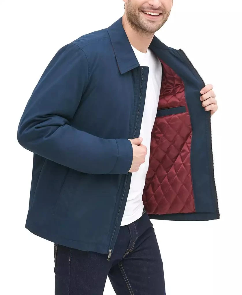Tommy Hilfiger Men's Classic Front-Zip Filled Micro-Twill Jacket 3