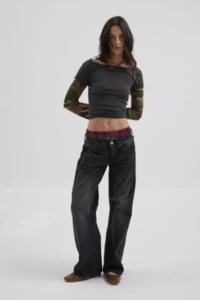 BDG BDG Sloane Layered Twofer Long Sleeve Tee 2