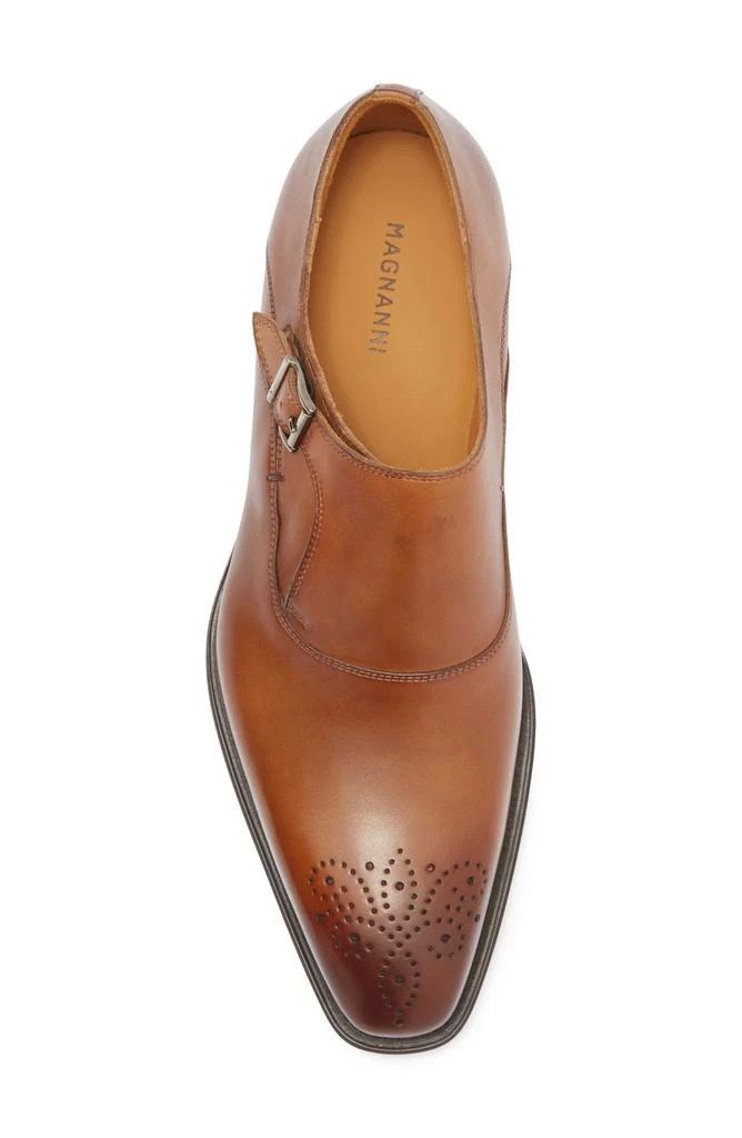 Magnanni Ress Monk Strap Leather Loafer 5