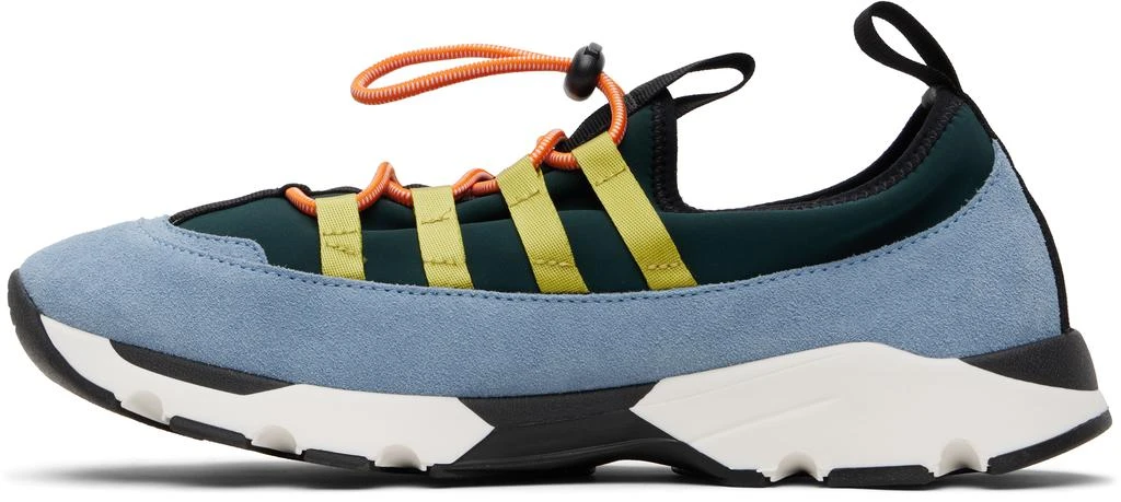 Marni Green
Blue Lycra Lace-Up Running Sneakers 3