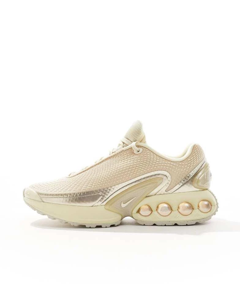 NIKE Nike Air Max DN trainers in beige and gold 3