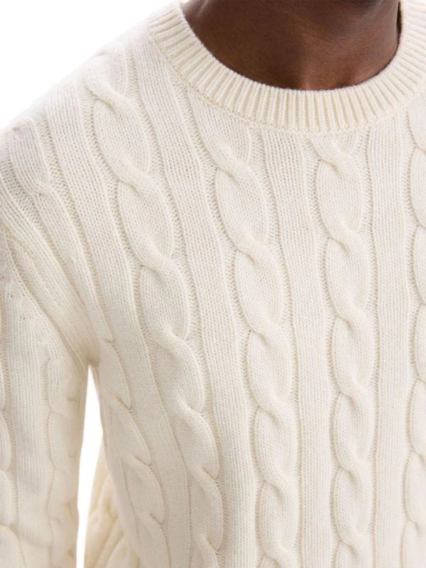Theory Montana Wool Cable-Knit Sweater 2