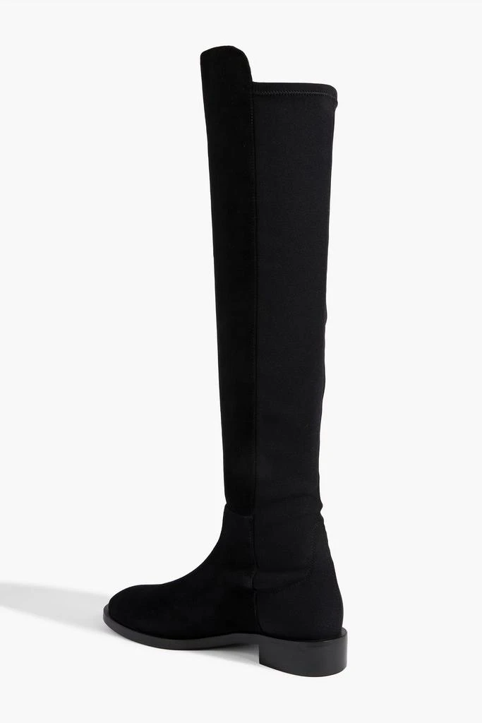 Stuart Weitzman Keelan microstretch and suede over-the-knee boots 3