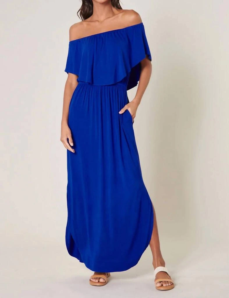 Sugarlips - Shelbee Popover Jersey Knit Maxi Dress  On Sale Now with Up to  35% Off | Discover Exclusive Deals & Savings at BeyondStyle  Authentic  Sugarlips women > dresses >